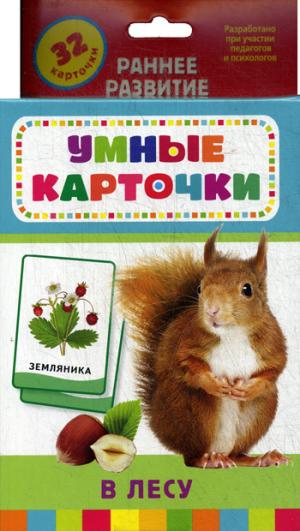 Росмэн развивающие карточки арт.20992 в лесу /60 (4680010499801)